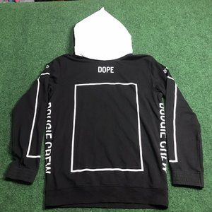 Dope Couture Bougie Crew Track Pullover Hoodie Black Size XL Mens Spring 2015